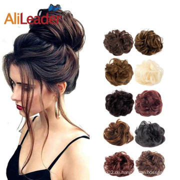 Synthetischer Chignon 10 Farben Haarschmuck für Frauen